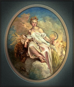 Ceres Summer by Antoine Watteau Old Masters Reproduction